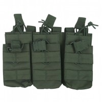 Підсумок для магазинів No Brand DUO Kombat Tactical M16 M4 AK 25x14x4.5 см Оливковий (1811595908)