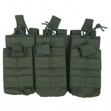 Підсумок для магазинів No Brand DUO Kombat Tactical M16 M4 AK 25x14x4.5 см Оливковий (1811595908)