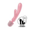 Вібратор Satisfyer Triple Lover (Pink) в інтернет супермаркеті PbayMarket!