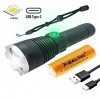 Ліхтар ручний Bailong BL-A75-P50 zoom Type-C 18650 3xAAA 5 режимів Чорний (1736177641)