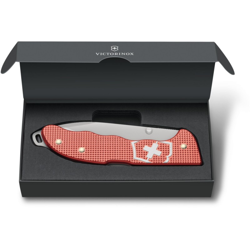 Складаний швейцарський ніж Victorinox Evoke Stone Red лімітована серія 13,6 см Червоний (0.9415.L25)