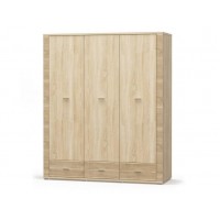 Шафа розстібна Меблі Сервіс Гресс 3Д/3Ш дуб самоа Шафа розстібна Меблі Сервіс Гресс 3Д/3Ш дуб самоа