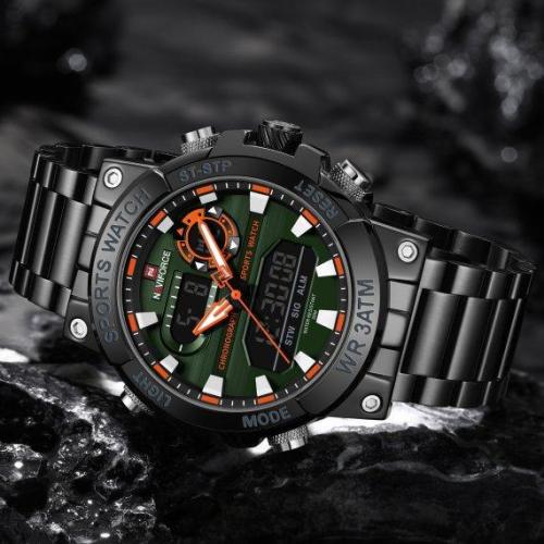 Годинник чоловічий тактичний NaviForce Brutal Чорний (2678799471) Годинник чоловічий тактичний NaviForce Brutal Чорний (2678799471)