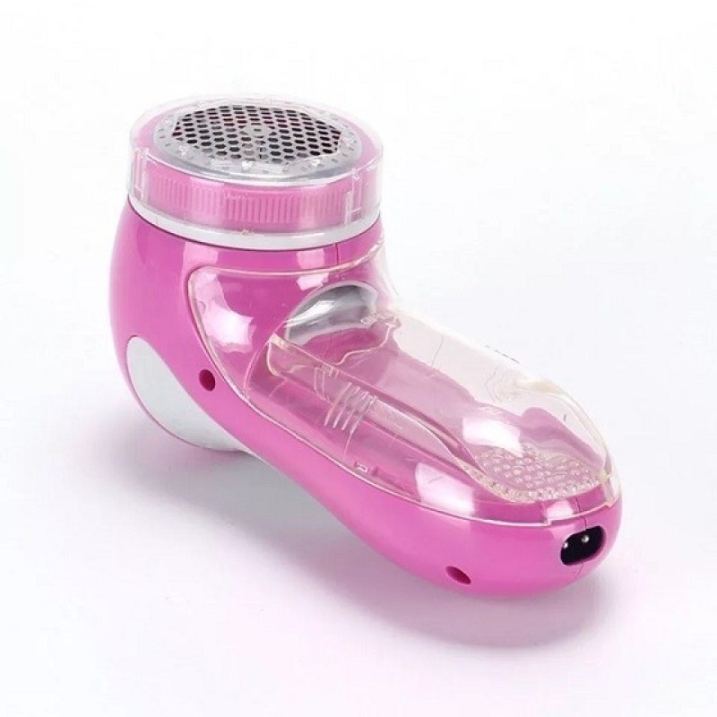 Машинка для стрижки катишків акумуляторна з запасним ножем Target TG-7755 3 Вт Рожевий