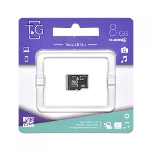 Карта пам'яті MicroSDHC 8GB Class 4 T&G (TG-8GBSDCL4-00) в інтернет супермаркеті PbayMarket!