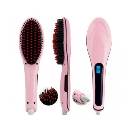 Гребінець-випрямляч Fast Hair Рожевий (hub_np2_1155) Гребінець-випрямляч Fast Hair Рожевий (hub_np2_1155)