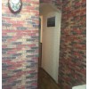 Самоклеюча декоративна 3D панель під катеринославську цеглу в рулоні 3D Loft 3080x700x3 мм Бежево-червоний