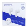 Бездротові навушники Borofone BW08 TWS Luxury 300mAh Bluetooth v5.1 LED Білий