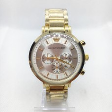 Наручний годинник чоловічий No Brand Emporio Armani Золотистий (IBW375YO)