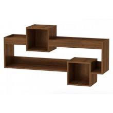 Тумба Навісна 2 Компанит МГ 6 100х28х65 см горіх