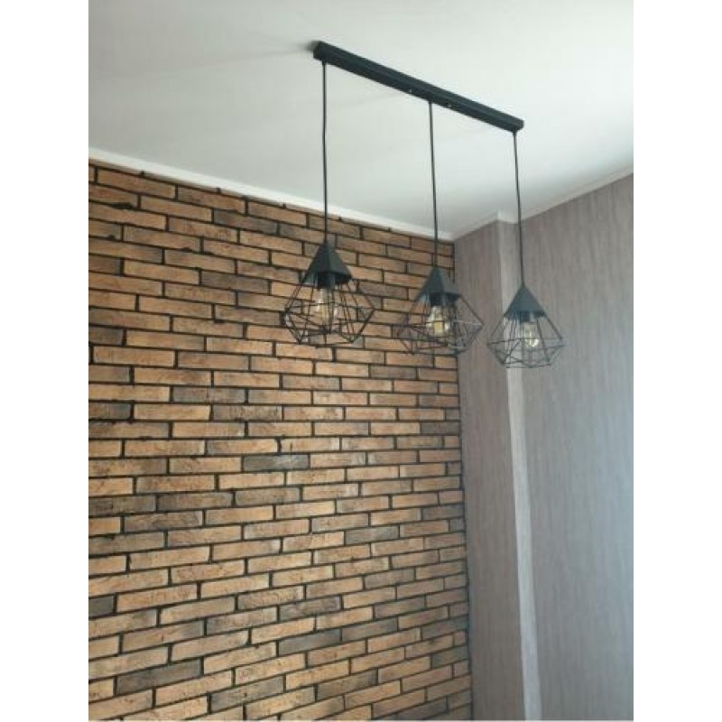 Світильник підвісний MSK Electric Crystal у стилі лофт NL 0535-3