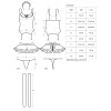 Еротичний костюм покоївки зі спідницею Obsessive Housemaid 5 pcs costume S/M, black, топ, спідниця, в інтернет супермаркеті PbayMarket!