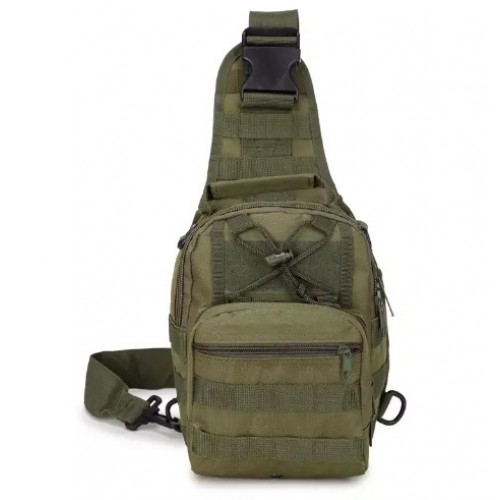 Сумка тактична No Brand 27x20x15 см Зелений (1713885921) Сумка тактична No Brand 27x20x15 см Зелений (1713885921)