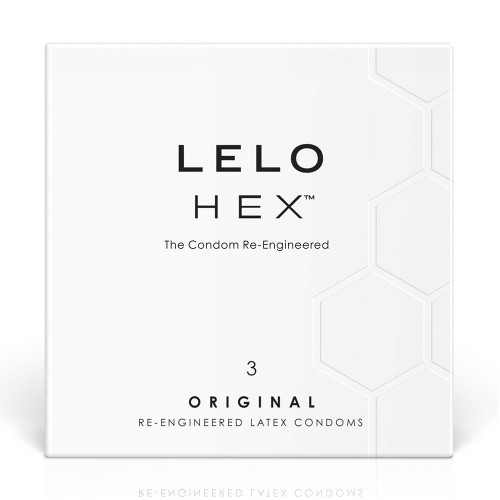 Презервативи LELO HEX Condoms Original 3 Pack, тонкі та суперміцні в інтернет супермаркеті PbayMarket!