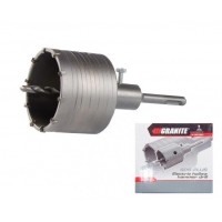 Свердло корончате GRANITE для бетону 80 мм 10 зубців з хвостовиком 22х110 мм SDS-PLUS 2-08-080 Свердло корончате GRANITE для бетону 80 мм 10 зубців з хвостовиком 22х110 мм SDS-PLUS 2-08-080