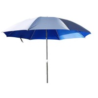 Парасолька пляжна InPool MH-2712, система «Антивітер», 162 см, сіро-синій