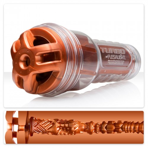 Мастурбатор Fleshlight Turbo Ignition Copper (імітатор мінету) в інтернет супермаркеті PbayMarket!