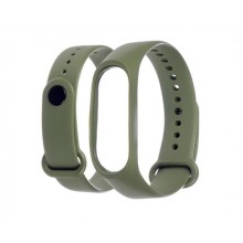 Ремешок силиконовый Anchor для Xiaomi Mi Band 4/ Band 3 Темно-Зеленый