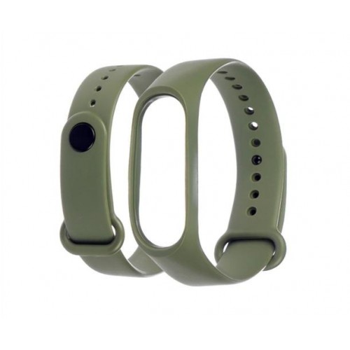 Ремешок силиконовый Anchor для Xiaomi Mi Band 4/ Band 3 Темно-Зеленый Ремешок силиконовый Anchor для Xiaomi Mi Band 4/ Band 3 Темно-Зеленый