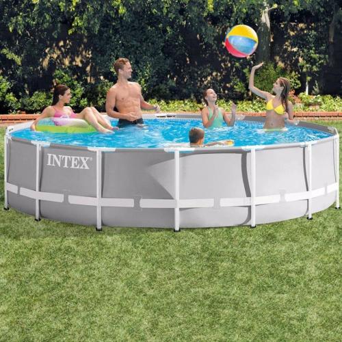 Каркасний басейн Intex 26720 Ultra Frame Pool 427 x 107 см Grey в інтернет супермаркеті PbayMarket!