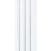 Декоративна стінова рейка Sticker Wall WPC 160x3000x23 мм Перламутр (SW-00001533)