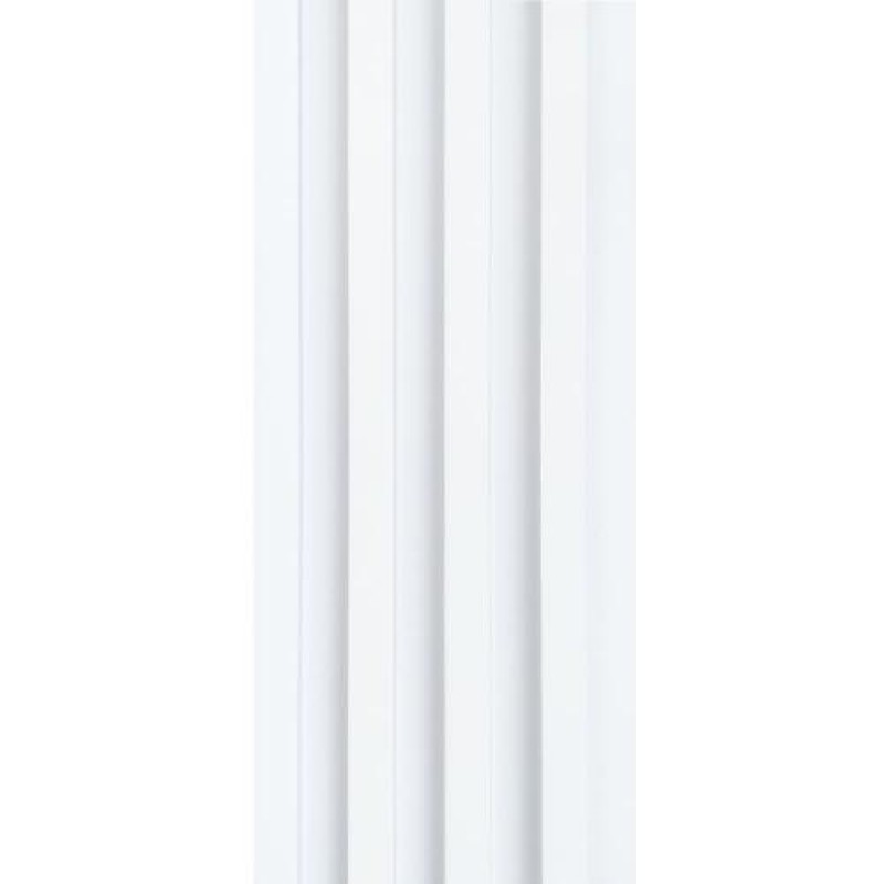 Декоративна стінова рейка Sticker Wall WPC 160x3000x23 мм Перламутр (SW-00001533)