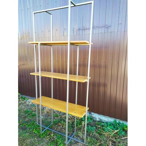 Стелаж GoodsMetall у стилі Лофт 2100х1200х400 СТЖ113 Стелаж GoodsMetall у стилі Лофт 2100х1200х400 СТЖ113