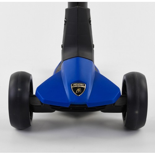 Самокат Best Scooter Lamborghini триколісний складаний алюмінієвий кермо колеса PU зі світлом Blue/Black (101283) Самокат Best Scooter Lamborghini триколісний складаний алюмінієвий кермо колеса PU зі світлом Blue/Black (101283)