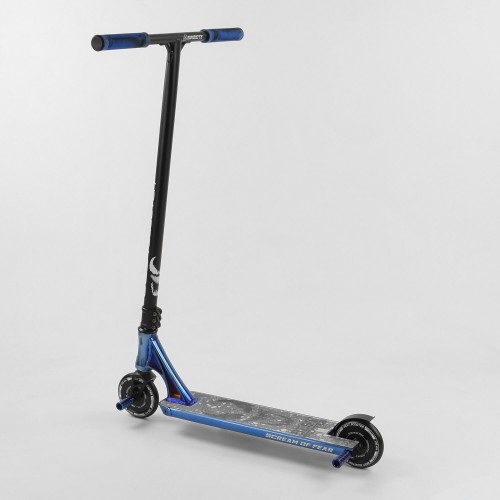 Самокат трюковий Best Scooter Simbiote HIC-система Пегі алюмінієвий диск та дека Black/Blue (102310) Самокат трюковий Best Scooter Simbiote HIC-система Пегі алюмінієвий диск та дека Black/Blue (102310)