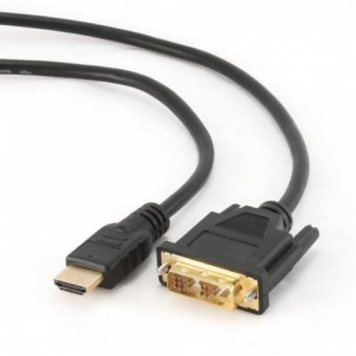 Кабель Cablexpert (CC-HDMI-DVI-0.5M) HDMI-DVI 0.5м чорний в інтернет супермаркеті PbayMarket!
