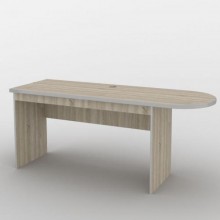 Письмовий стіл Тиса Меблі СМ-12/2 Ш.-1800мм Г.-600мм Дуб сонома