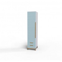 Пенал Art In Head 2 Swan лівий 500x2300x600 Синя лагуна (105100202) Пенал Art In Head 2 Swan лівий 500x2300x600 Синя лагуна (105100202)