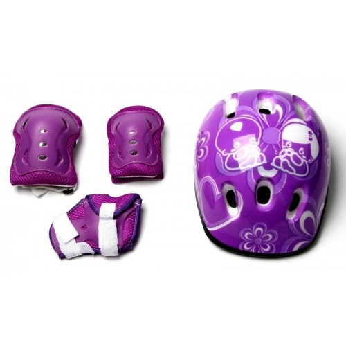 Набір роликові ковзани Happy 29-33 Violet (2741572-S) Набір роликові ковзани Happy 29-33 Violet (2741572-S)