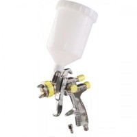 Краскопульт MASTERTOOL LVLP ВБ 600 мл пластик Ø1.8 мм 125-170 л/хв 1.5-2.5 бар 80-8803