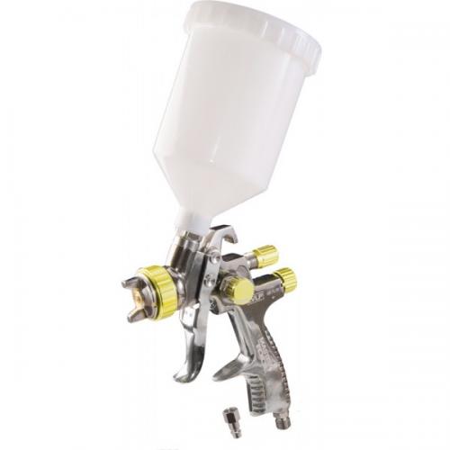 Краскопульт MASTERTOOL LVLP ВБ 600 мл пластик Ø1.8 мм 125-170 л/хв 1.5-2.5 бар 80-8803