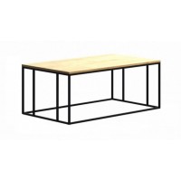 Кавовий журнальний столик у стилі Loft NS-472 480x1000x650 мм Черный Кавовий журнальний столик у стилі Loft NS-472 480x1000x650 мм Черный