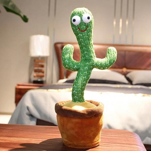Інтерактивний плюшевий танцюючий кактус Funny Toys Dancing Light Cactus з різнобарвним підсвічуванням Інтерактивний плюшевий танцюючий кактус Funny Toys Dancing Light Cactus з різнобарвним підсвічуванням