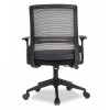 Крісло офісне Флорида SDM Синхромеханізм сітка тканина чорна