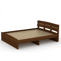 Ліжко Модерн 140 Компанит горіх екко Ліжко Модерн 140 Компанит горіх екко