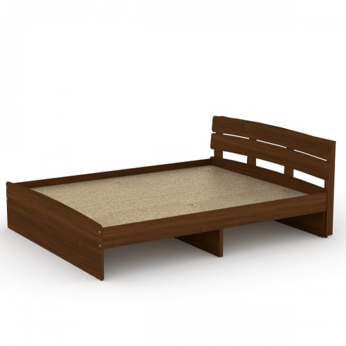 Ліжко Модерн 140 Компанит горіх екко Ліжко Модерн 140 Компанит горіх екко