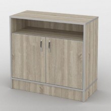 Тумба офісна Тиса Мебель ТМ-128 1 Сонома 75x35x40 см