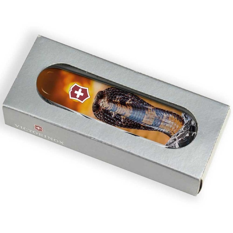 Складаний ніж Victorinox Spartan Zodiac Королівська кобра 9.1 см Різнокольоровий (1.3603_Z4230pk)