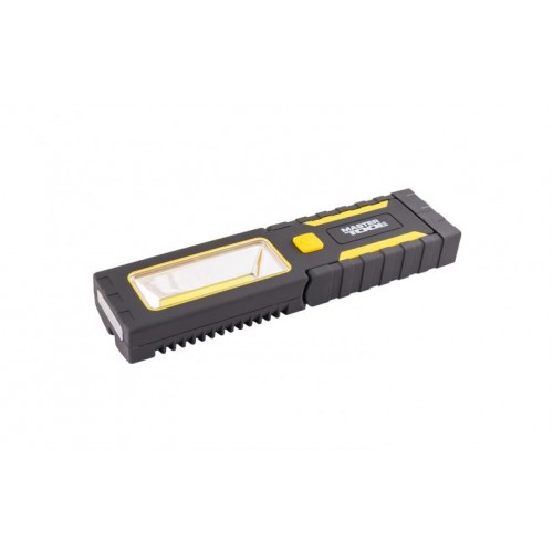 Ліхтар магнітний з підвісом MASTERTOOL 220х54х28 мм 4xLED+COB LED 3xAAA ABS 94-0808 Ліхтар магнітний з підвісом MASTERTOOL 220х54х28 мм 4xLED+COB LED 3xAAA ABS 94-0808
