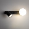 Настінний світильник TK Lighting Vox 35x14.5 см Чорний (TK10152)