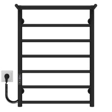 Рушникосушарка електрична Терма П7 500х700 Deffi Чорний JD03 (C.TE.70.50.7.E.B.L.1)