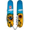 Складаний ніж Victorinox Camper Ukraine 91 мм 14 функцій Соняшники та метелик (1.3613.7_T3200pw)