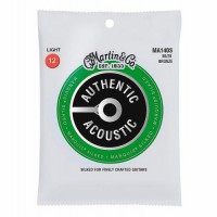 Струни для акустичної гітари 6 шт Martin MA140 Marquis Silked 80/20 Bronze Acoustic Guitar Strings Light Струни для акустичної гітари 6 шт Martin MA140 Marquis Silked 80/20 Bronze Acoustic Guitar Strings Light
