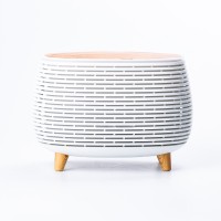 Зволожувач повітря Lugi аромадифузор з підсвічуванням 400 мл білий (HPKP7049W)