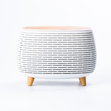 Зволожувач повітря Lugi аромадифузор з підсвічуванням 400 мл білий (HPKP7049W)