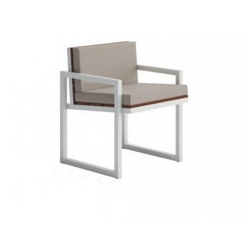 Обіднє крісло у стилі Loft NS-1093 780x600x700 мм Белый